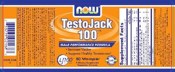 NOW TestoJack 100 - supplement