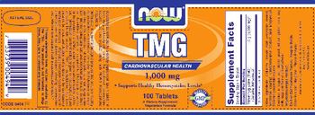 NOW TMG 1,000 mg - supplement