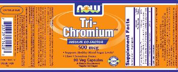NOW Tri-Chromium 500 mcg - supplement