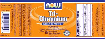 NOW Tri-Chromium 500 mcg - supplement