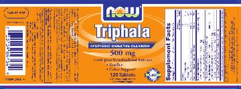 NOW Triphala 500 mg - supplement