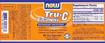 NOW Tru-C BioComplex - supplement