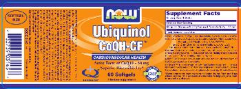 NOW Ubiquinol CoQH-CF - supplement