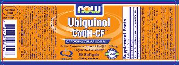 NOW Ubiquinol CoQH-CF - supplement