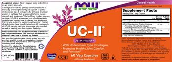 NOW UC-II - supplement