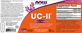NOW UC-II - supplement