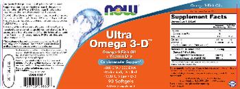 NOW Ultra Omega 3-D - 