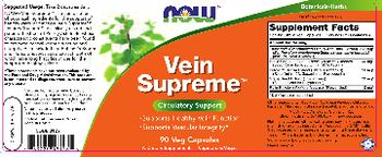 NOW Vein Supreme - supplement