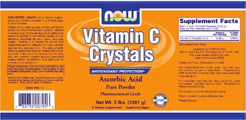 NOW Vitamin C Crystals - supplement