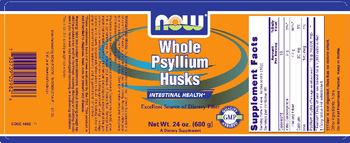 NOW Whole Psyllium Husks - supplement