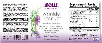 NOW Wrinkle Rescue - supplement