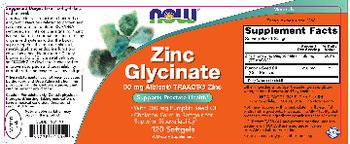 NOW Zinc Glycinate - supplement