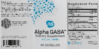 NS Alpha GABA - supplement