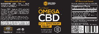 NS Natural Stacks Omega CBD - supplement