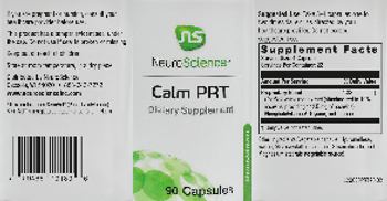 NS NeuroScience Calm PRT - supplement