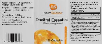 NS NeuroScience Daxitrol Essential - supplement