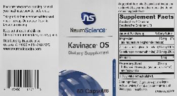 NS NeuroScience Kavinace OS - supplement