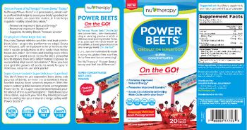 Nu Therapy Power Beets On the Go! Acai-Pomegranate - supplement