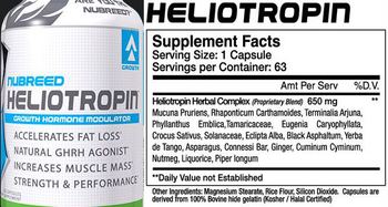 Nubreed Heliotropin - supplement