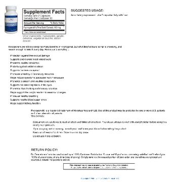 Nulogic Nutritionals Pycnogenol - supplement