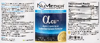 NuMedica Alpha CU (Controlled Uptake Formula) - supplement