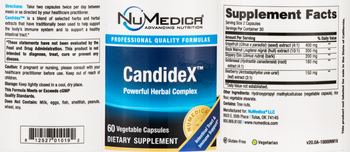 NuMedica CandideX - supplement