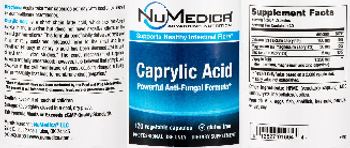 NuMedica Caprylic Acid - supplement