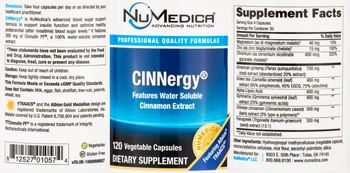 NuMedica CINNergy - supplement