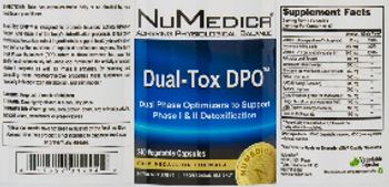NuMedica Dual-Tox DPO - supplement