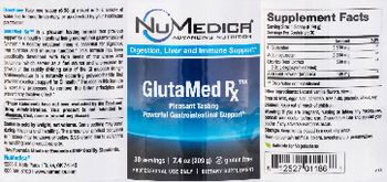 NuMedica GlutaMed Rx - supplement