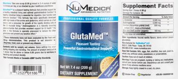 NuMedica GlutaMed - supplement