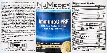 NuMedica ImmunoG PRP - supplement