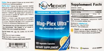 NuMedica Mag-Plex Ultra - supplement