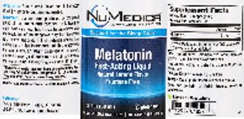 NuMedica Melatonin Natural Lemon Flavor - supplement