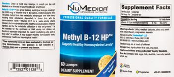 NuMedica Methyl B-12 HP - supplement