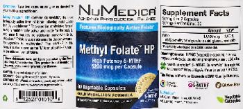 NuMedica Methyl Folate HP 5200 mcg - supplement