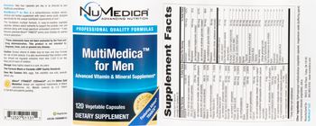 NuMedica MultiMedica for Men - supplement