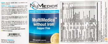 NuMedica MultiMedica without Iron - supplement