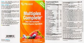 NuMedica Multiplex Complete Wild Berry Flavor - supplement