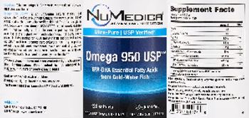 NuMedica Omega 950 USP - supplement