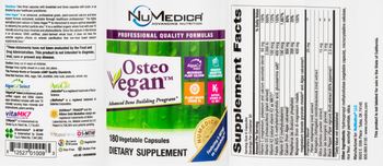 NuMedica Osteo Vegan - supplement