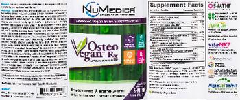 NuMedica Osteo Vegan Rx - supplement