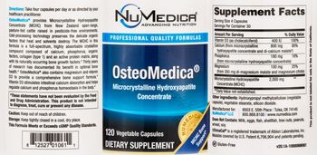 NuMedica OsteoMedica - supplement