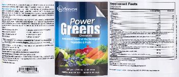 NuMedica Power Greens Chocolate - supplement