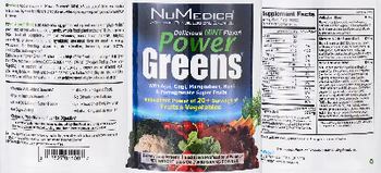NuMedica Power Greens Mint - supplement