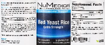 NuMedica Red Yeast Rice - supplement