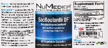 NuMedica SacBoulardii DF - supplement