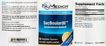 NuMedica SacBoulardii - supplement