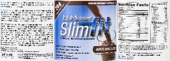 NuMedica SlimFit Dutch Chocolate - supplement