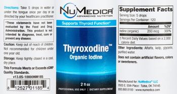 NuMedica Thyroxodine - supplement
